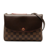 Louis Vuitton Damiet Twice N48259 Eveen Red PVC Leather  Louis Vuitton