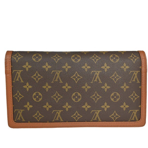 Louis Vuitton Pochette Dame  Canvas Clutch Bag