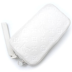 Louis Vuitton Pochette Volga  Leather Clutch Bag