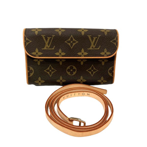 Louis Vuitton Florentine  Canvas Clutch Bag