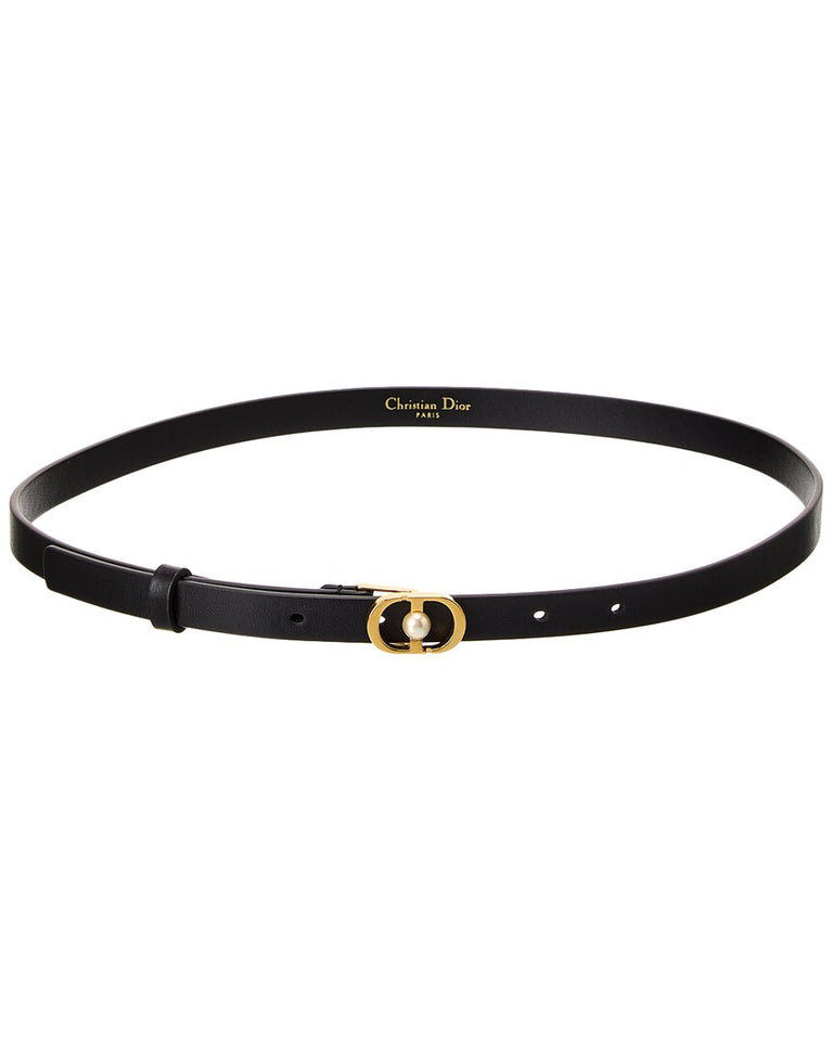 Dior Montaigne Jolie Leather Belt
