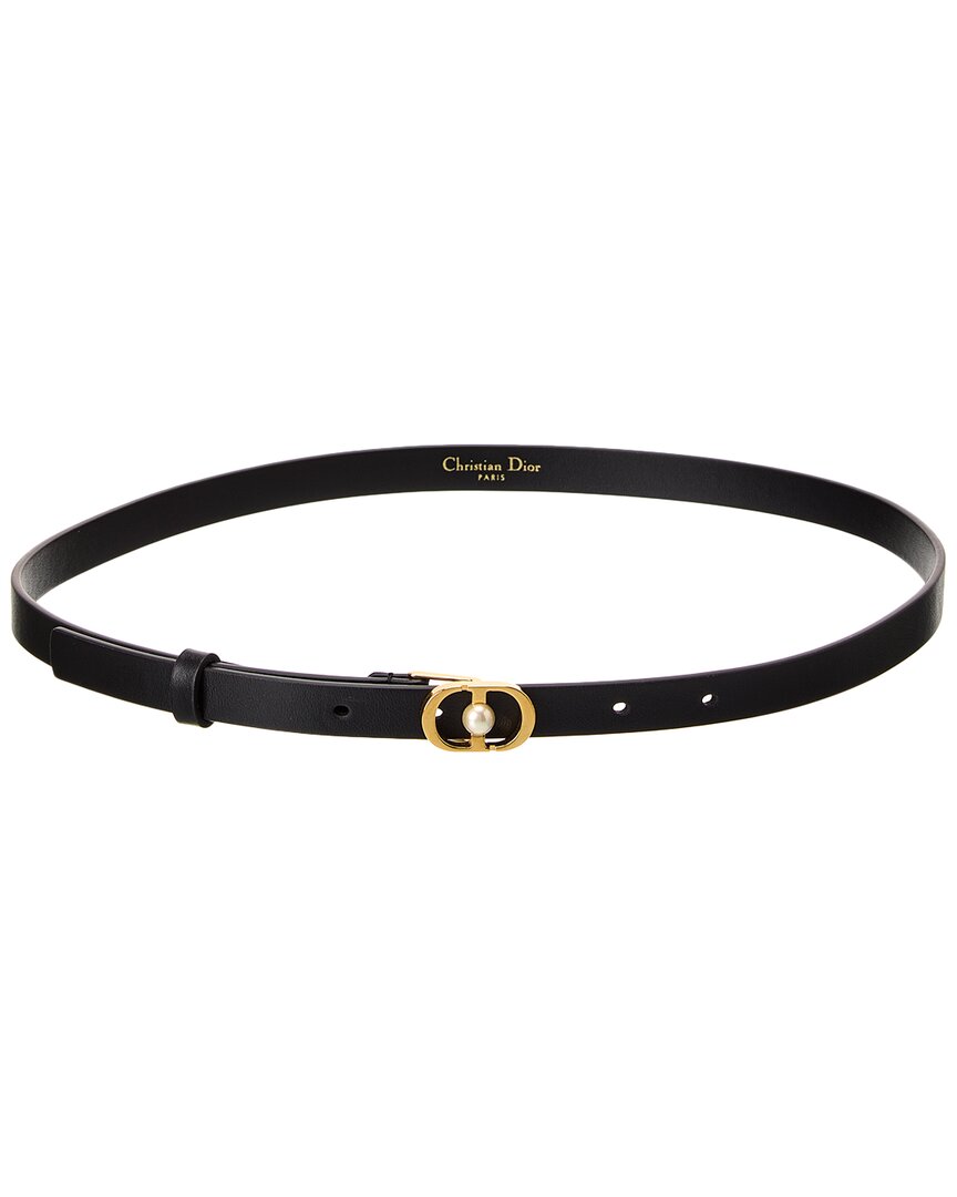 Dior Montaigne Jolie Leather Belt