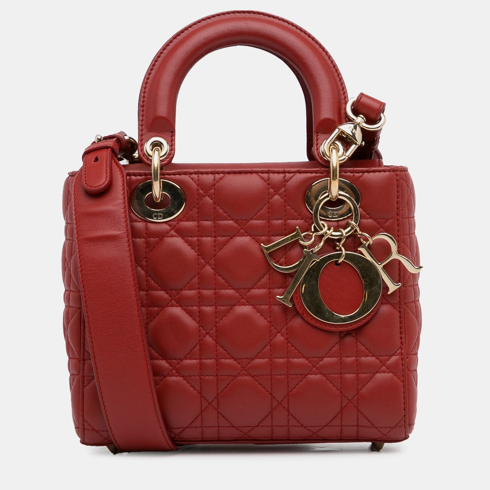 Small Lambskin Cannage My ABCLady Dior
