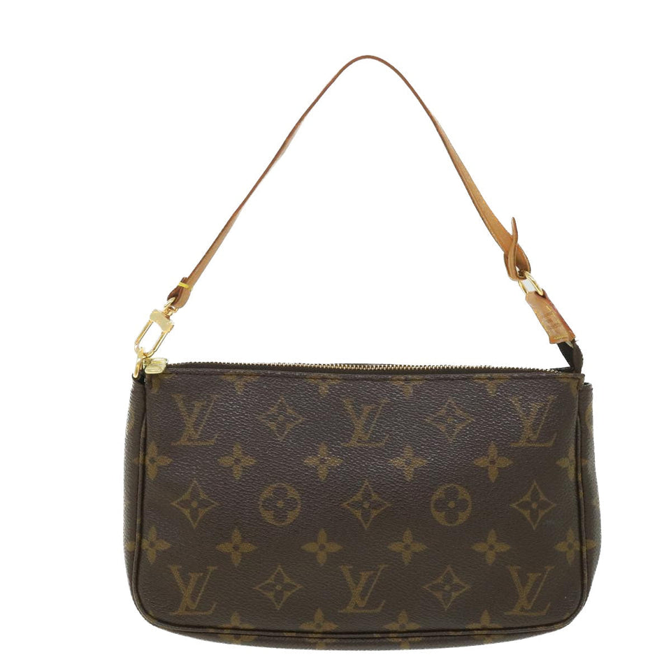 Louis Vuitton Pochette Accessoires  Canvas Clutch Bag
