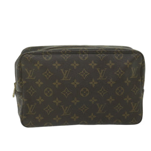 Louis Vuitton Poche Toilette  Canvas Clutch Bag