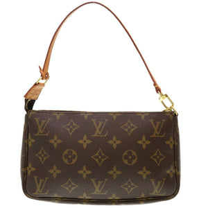 Louis Vuitton Pochette Accessoires  Canvas Clutch Bag