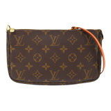 Louis Vuitton Pochette Accessoire  Canvas Clutch Bag