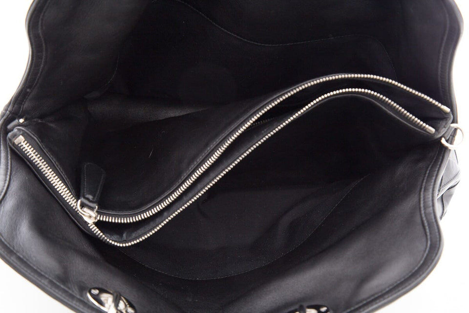 Dior Black Granville Satchel Handbag