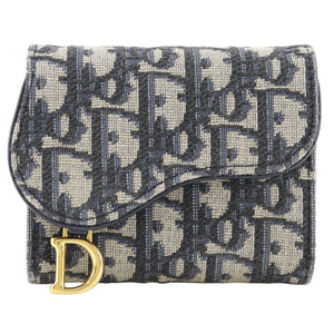 Dior Saddle  Canvas Wallet