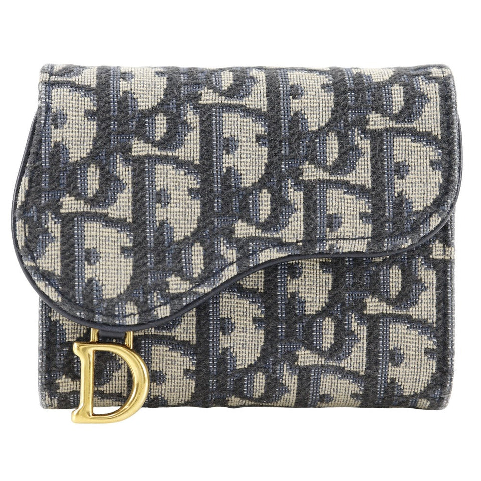 Dior Saddle  Canvas Wallet