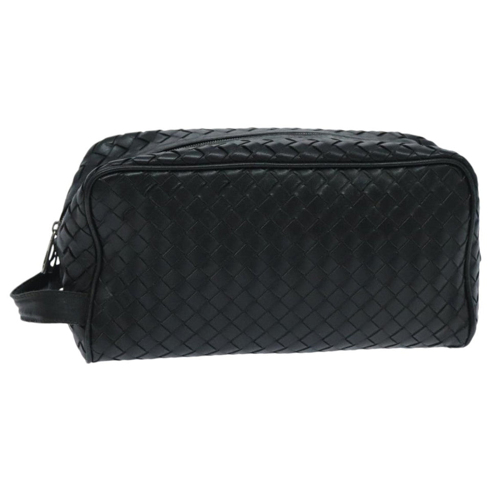 Bottega Veneta Intrecciato  Leather Clutch Bag