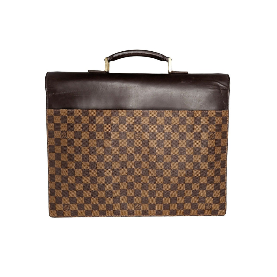 Louis Vuitton Vintage Damier Ebene Altona Briefcase