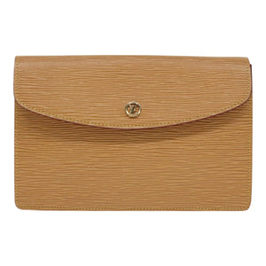 Louis Vuitton Montaigne  Leather Clutch Bag