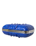 Balenciaga Electric  Crocodile Skin Women's Clutch