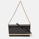 Amarante Monogram Vernis Ana Clutch Bag