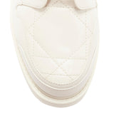 Christian Dior d-leader cannage quilted leather ankle boots