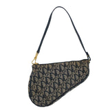 Dior Saddle  Canvas Clutch Bag