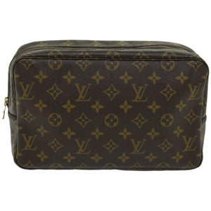Louis Vuitton Trousse De Toilette  Canvas Clutch Bag