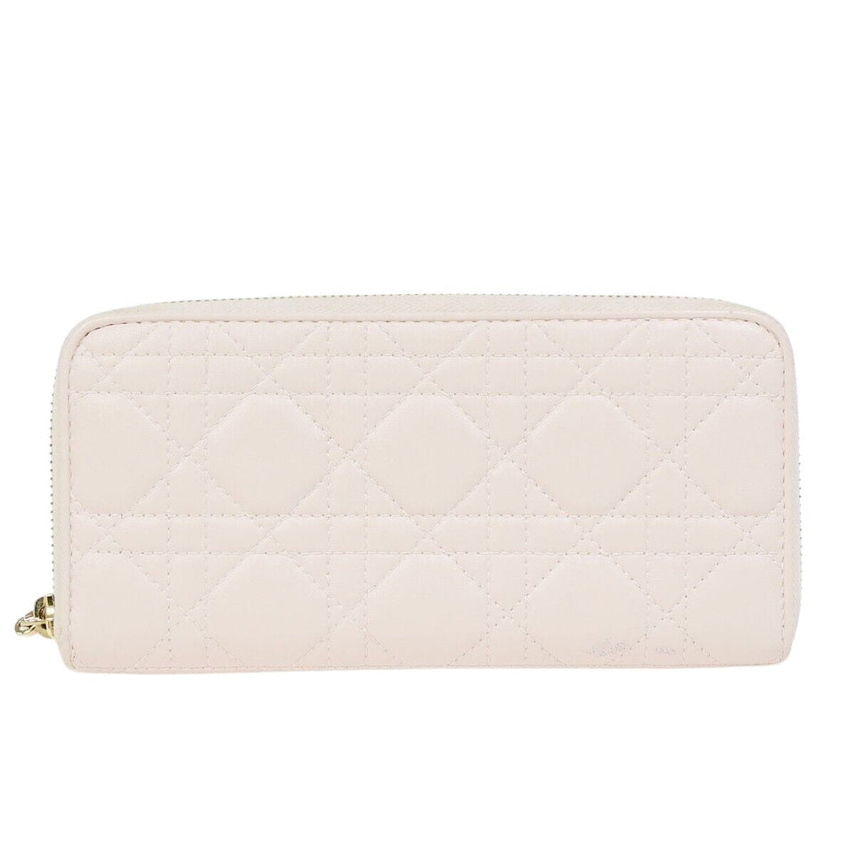 Dior Lady Dior  Leather Wallet