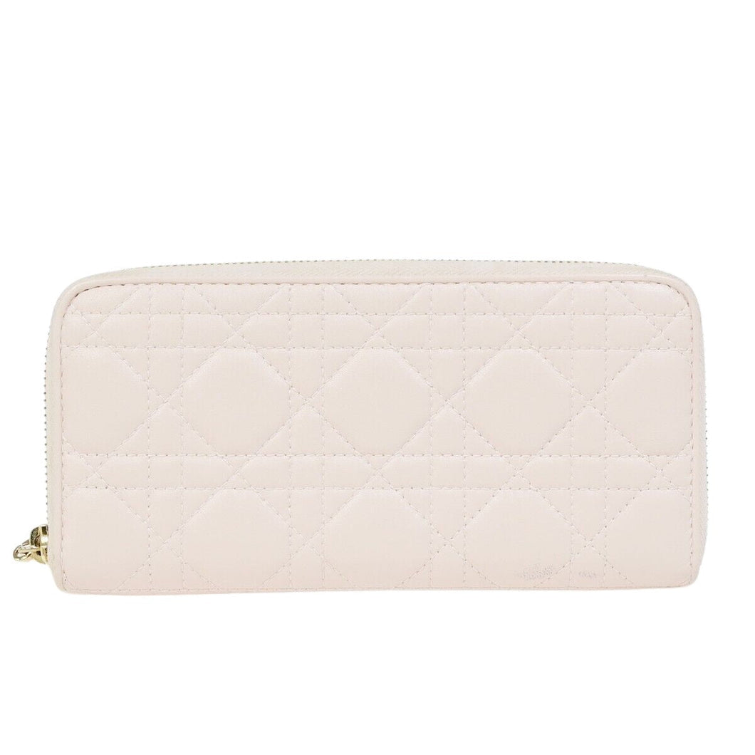 Dior Lady Dior  Leather Wallet
