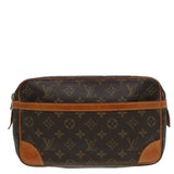 Louis Vuitton Compiègne  Canvas Clutch Bag