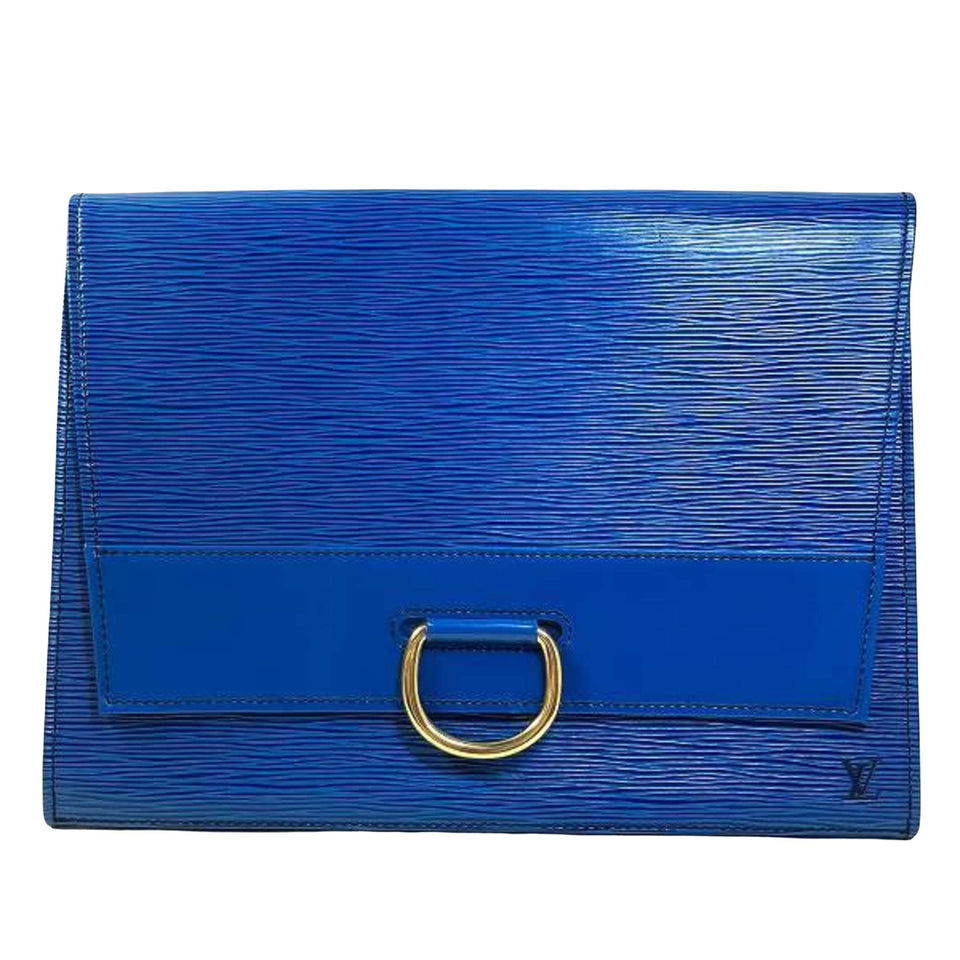 Louis Vuitton Jena  Leather Clutch Bag