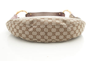 Gucci Tom Ford Era Vintage Monogram Crescent Shape Handbag
