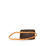 Brown Louis Vuitton Monogram Pochette Florentine Belt Bag