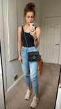 Gucci Interlocking GG Black Small Shoulder Bag