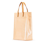 White Louis Vuitton Monogram Vernis Reade MM Tote Bag