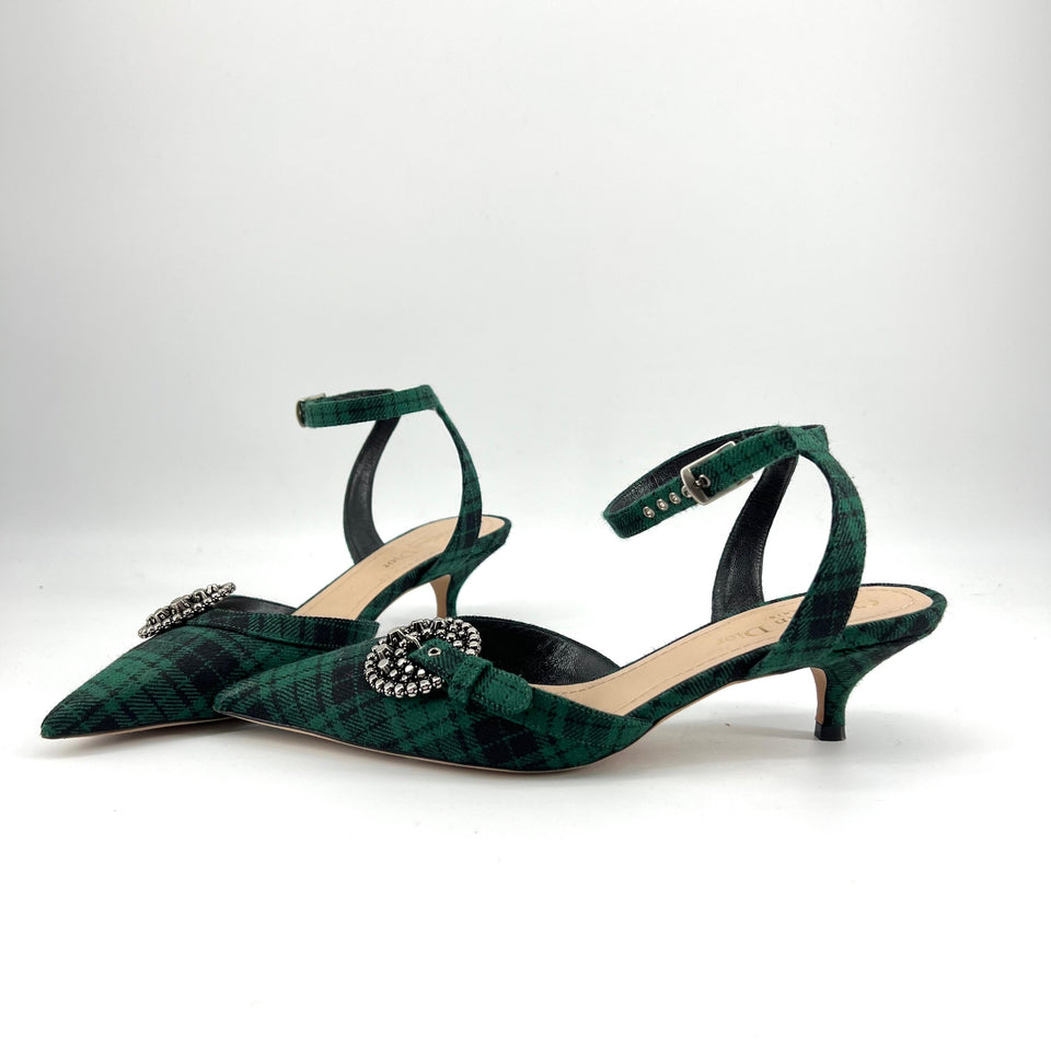 Christian Dior Gang Cloth Heels
