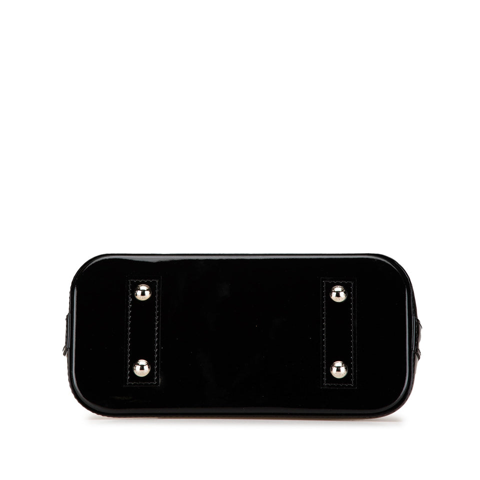 Black Louis Vuitton Electric Epi Alma BB Satchel