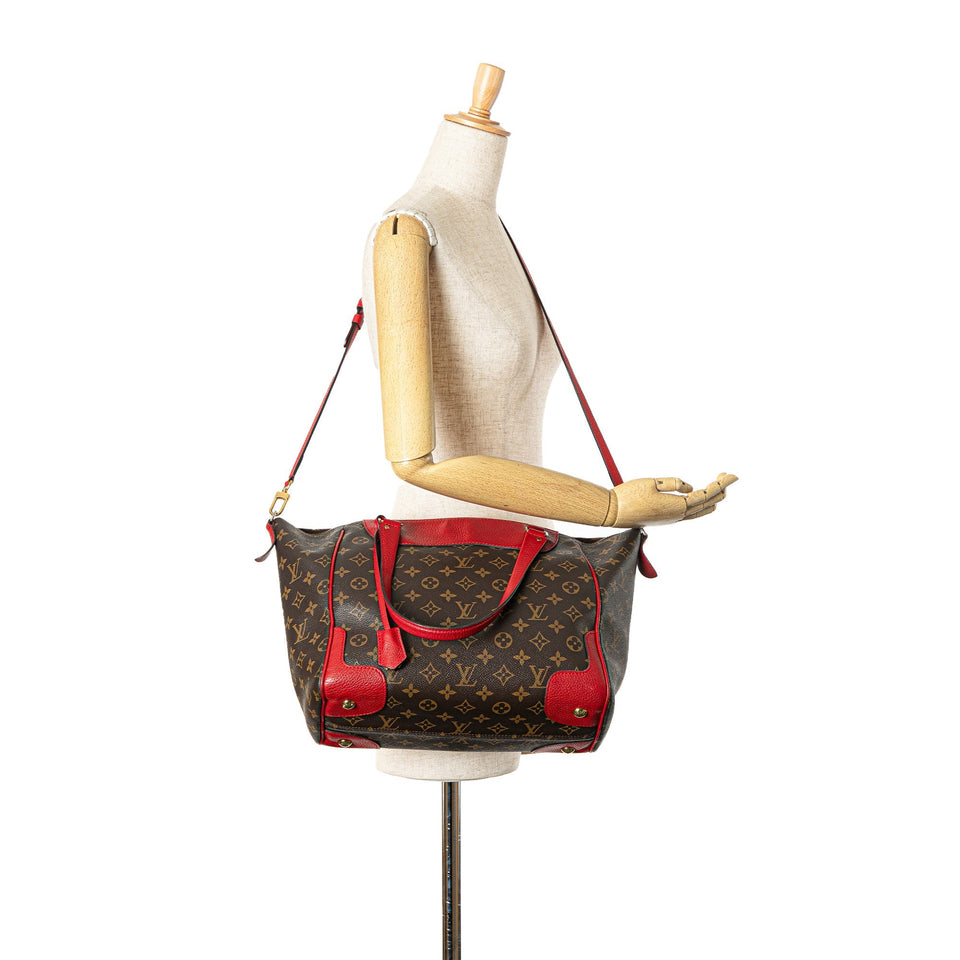 Brown Louis Vuitton Monogram Estrela MM Satchel