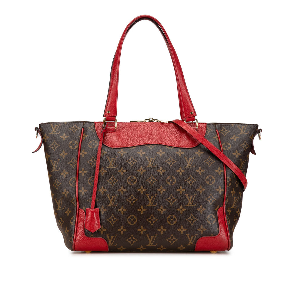 Brown Louis Vuitton Monogram Estrela MM Satchel