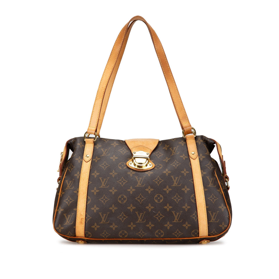 Brown Louis Vuitton Monogram Stresa PM Shoulder Bag