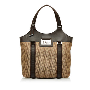 Brown Dior Diorissimo Street Chic Tote