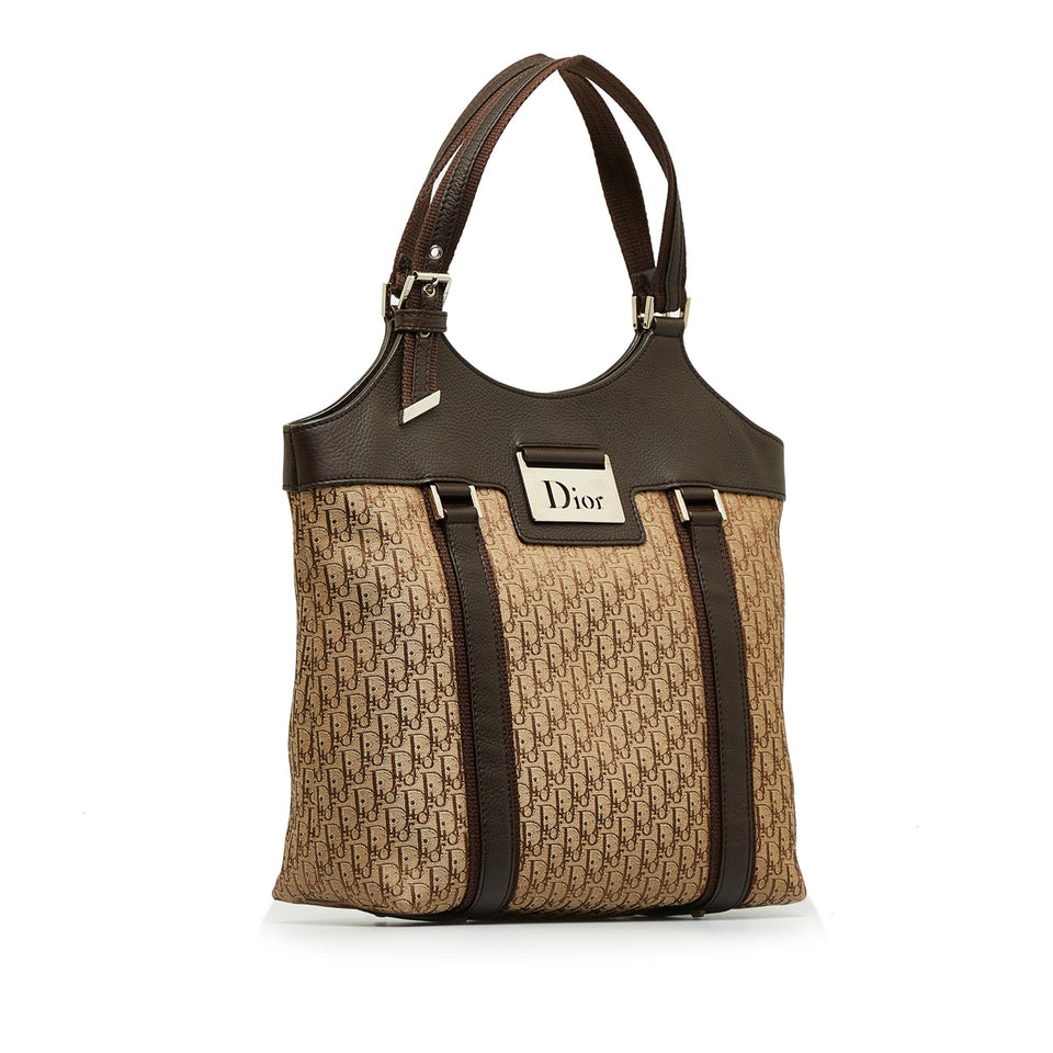 Brown Dior Diorissimo Street Chic Tote