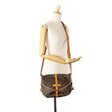 Brown Louis Vuitton Monogram Saumur 30 Crossbody Bag