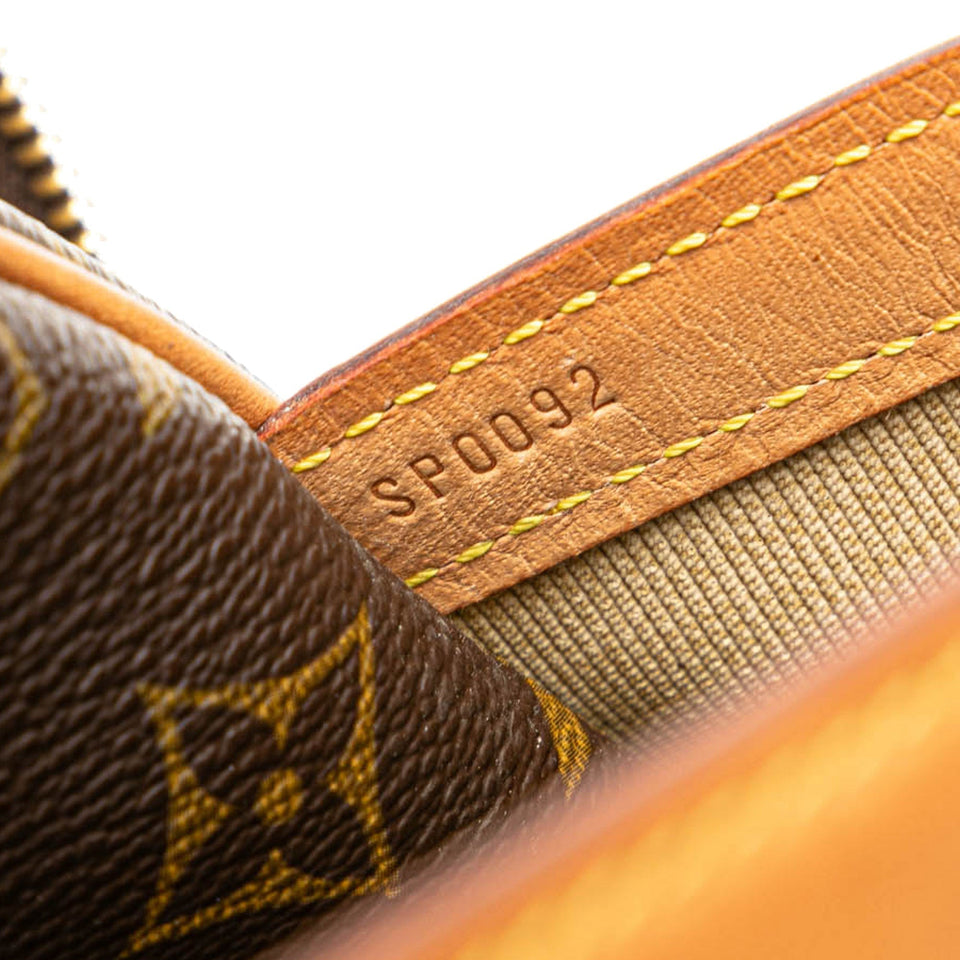 Brown Louis Vuitton Monogram Reporter PM Crossbody Bag