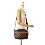 Brown Louis Vuitton Monogram Reporter PM Crossbody Bag