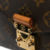 Brown Louis Vuitton Monogram Pochette Metis Satchel
