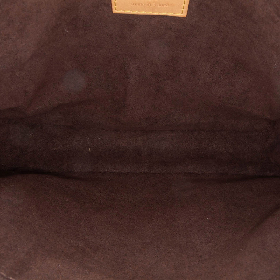 Brown Louis Vuitton Monogram Pochette Metis Satchel