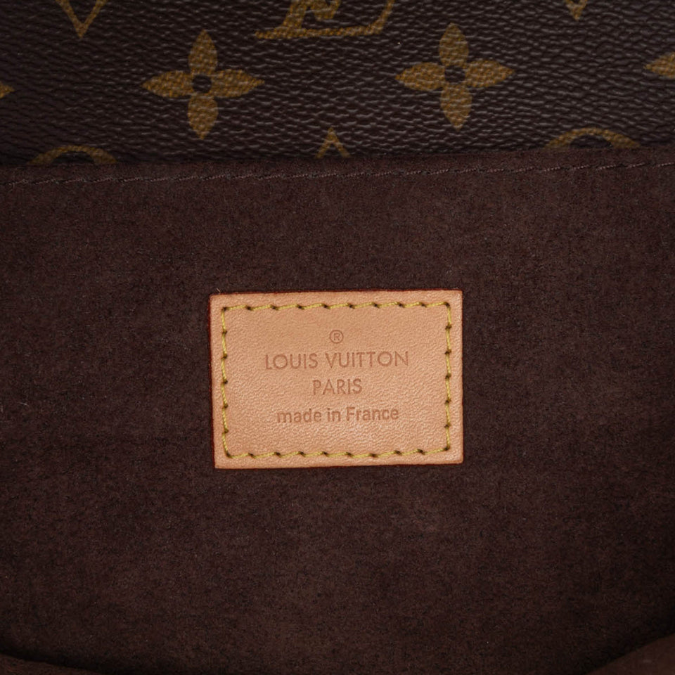 Brown Louis Vuitton Monogram Pochette Metis Satchel