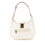 White Louis Vuitton Suhali L Affriolant Bag