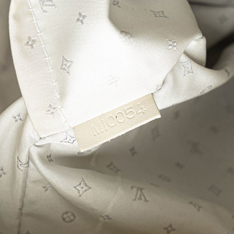 White Louis Vuitton Suhali L Affriolant Bag