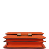 Hermes Constance 18 Orange Swift Gold Hardware