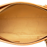 Tan Louis Vuitton Monogram Mini Lin Lucille PM Handbag