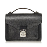 Louis Vuitton Monceau Black Epi