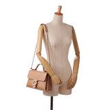 Gucci Interlocking G Brown Calfskin Dollar