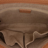 Gucci Interlocking G Brown Calfskin Dollar